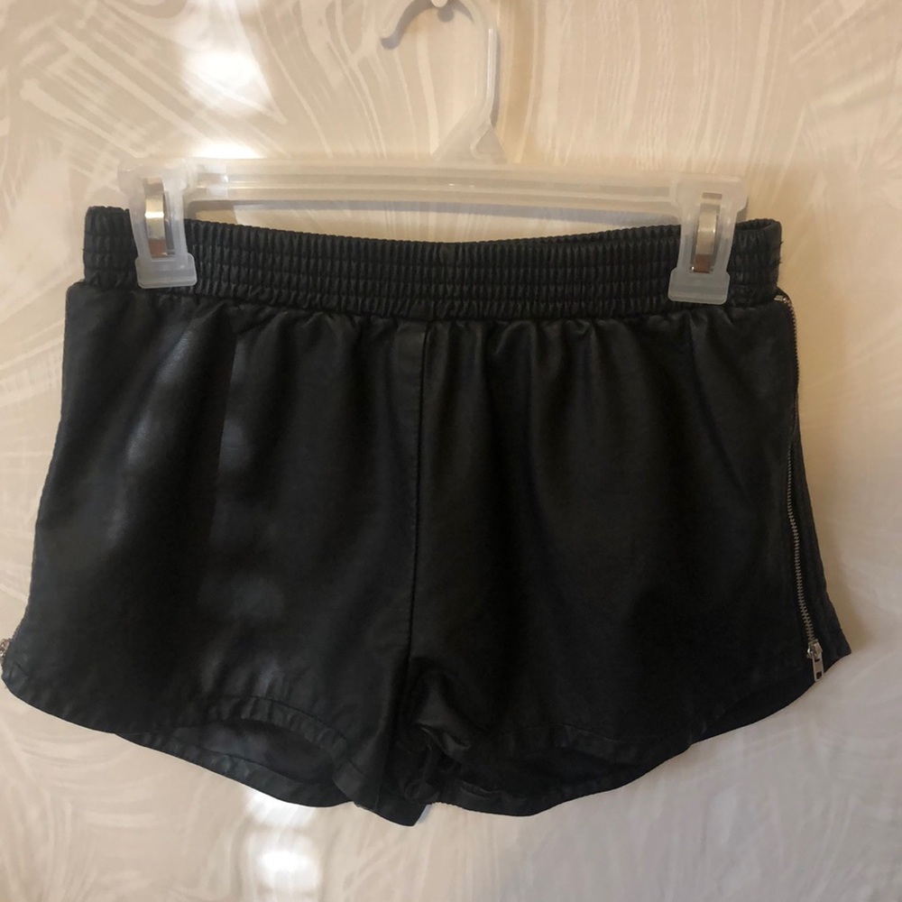 Leather Shorts